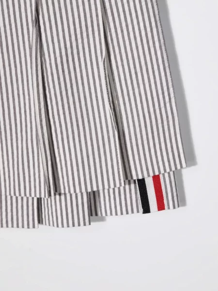 Spódnica mini dziecięca Thom Browne szara