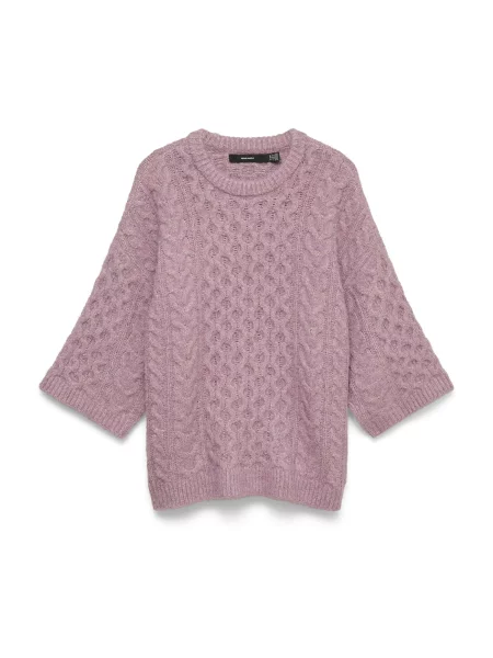 VERO MODA Pulover VMPAULA mov orhidee