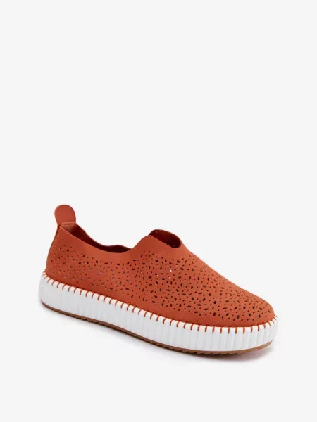 Sneakerși Boto cu platformă alb