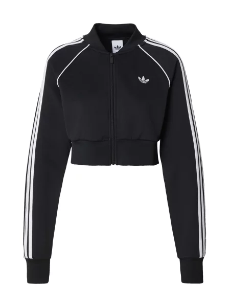 ADIDAS ORIGINALS Hanorac SUPERSTAR' negru