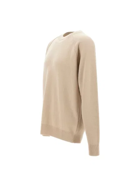 Sweter Filippo De Laurentiis wełniany beżowy