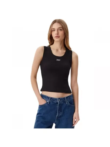 Tielko Tommy Jeans čierna