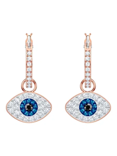Kolczyki Swarovski niebieskie