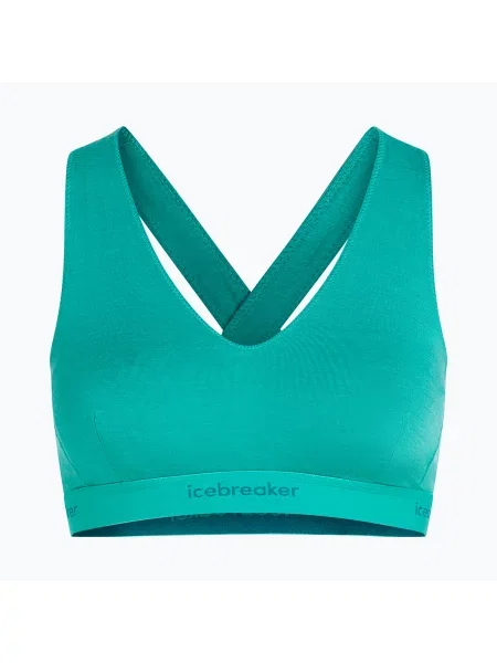 Термоактивен сутиен icebreaker Merino Cool-Lite Sprite Racerback fresh синьо