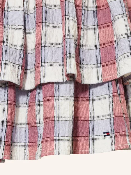 Tommy Hilfiger Spódniczka Z Falbanami lila