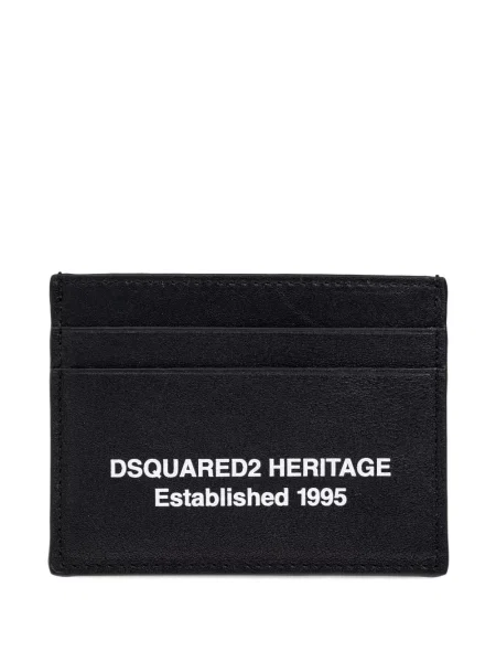 Portofel Dsquared2 din piele negru