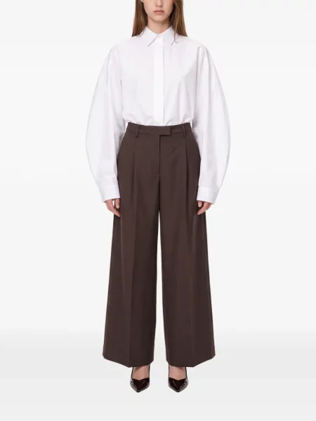 Pantaloni Thelatest maro