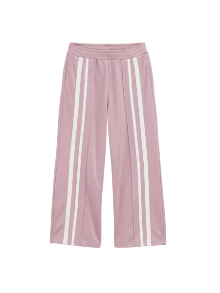 WE Fashion Παντελόνι ροζ λευκό