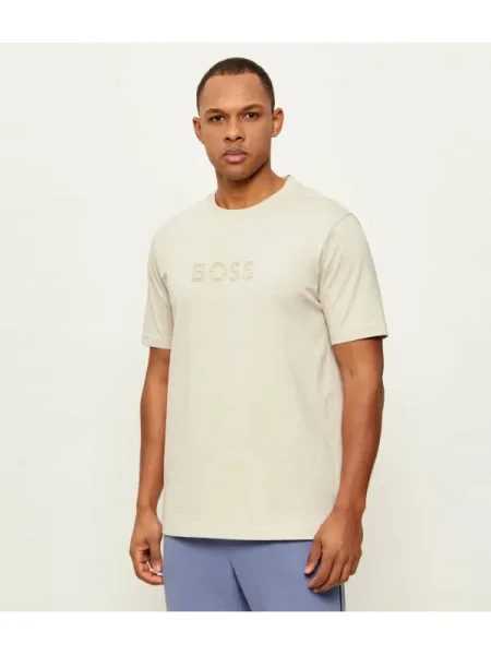 BOSS GREEN Tricou TS_Terrace bej