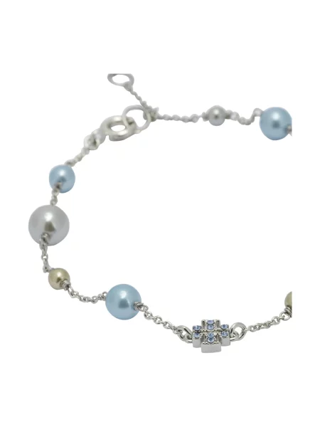Bransoletka Tory Burch szara