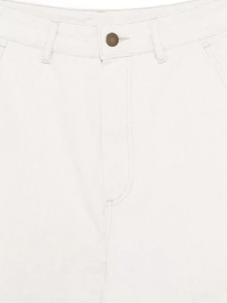Pantaloni scurți din denim Soeur alb