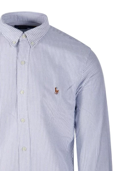 Pruhovaná košile Ralph Lauren Collection modrá