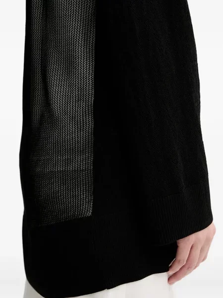 Cardigan Armani Exchange lung negru