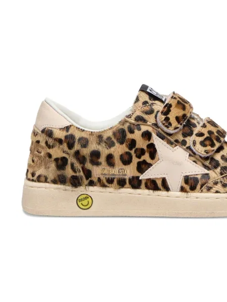 Sneakersy dziecięce Golden Goose Ball Star brązowe