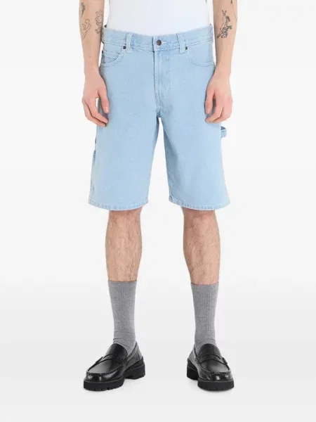 Pantaloni scurți din denim Dickies albastru