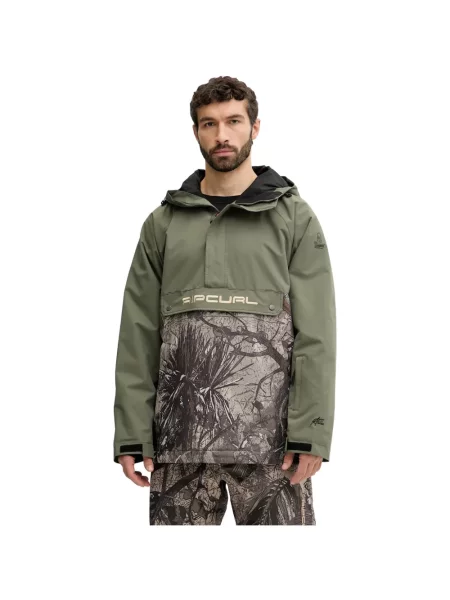 Geacă de schi Rip Curl verde
