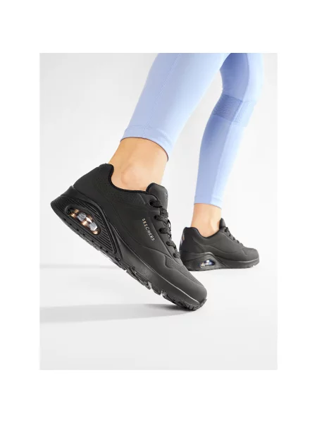 Sneakersy Skechers Uno-Stand On Air čierna