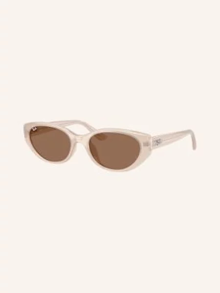 Ray-Ban Sluneční Brýle béžová/ hnědá béžové