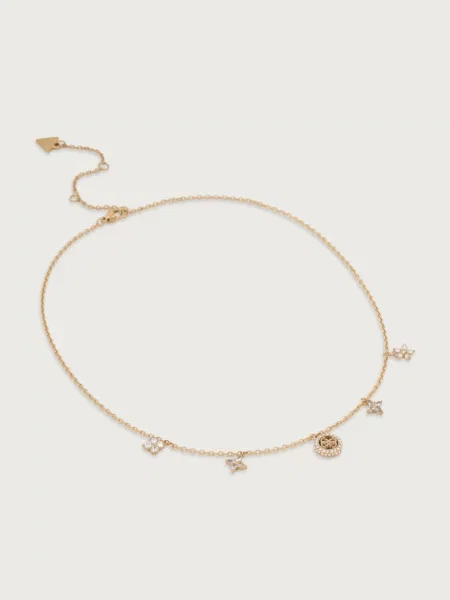 Guess lănțișor pentru femei din oțel inoxidabil SECRET GARDEN