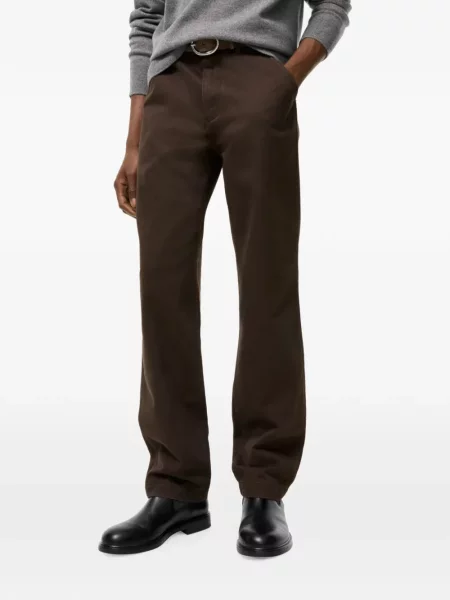 Chinos kelnes Burberry ruoželis ruda