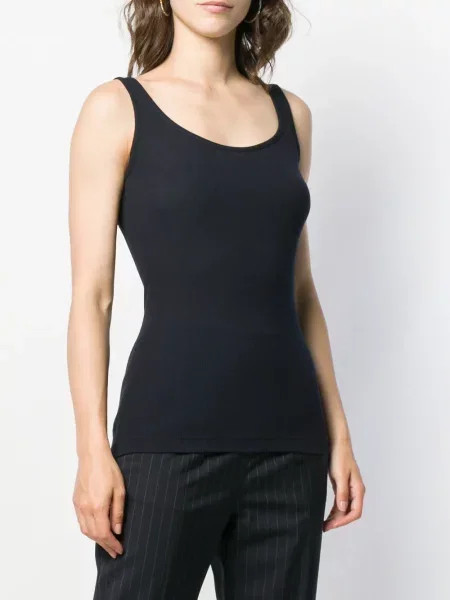 Kamizelka Vince prążkowana niebieska