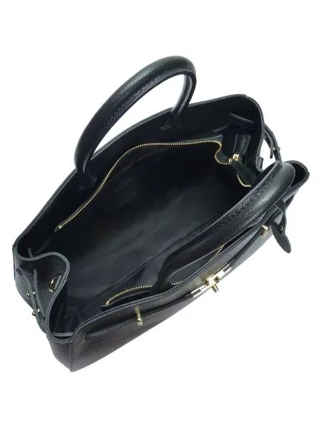 Geantă shopper Anna Luchini negru
