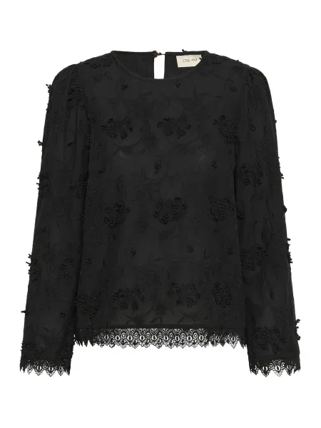 Cream Bluză Hilda' negru