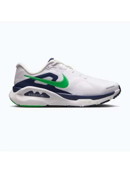 Încălțăminte de alergare pentru bărbați Nike Structure Plus white/midnight navy/green spark alb