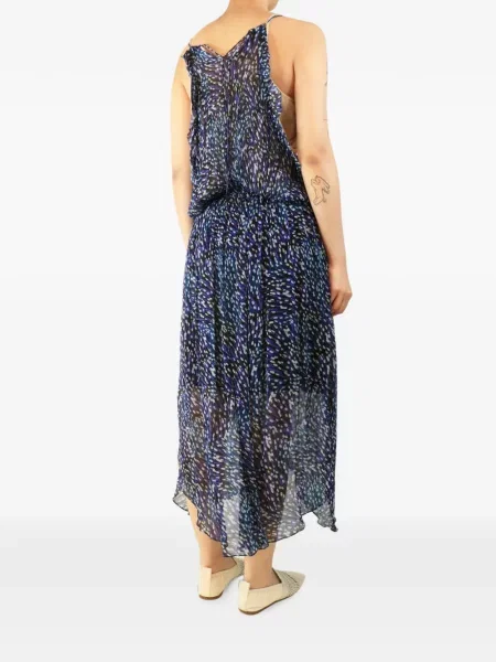 Rochie Marant Etoile cu volane albastru