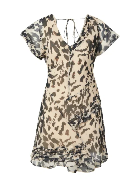 TOPSHOP Rochie bej negru