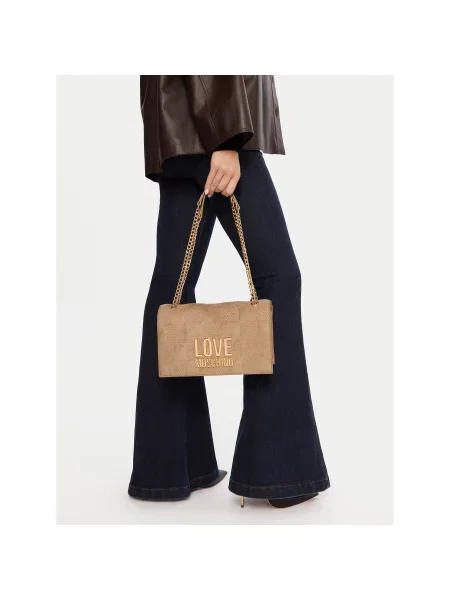 LOVE MOSCHINO Geantă bej