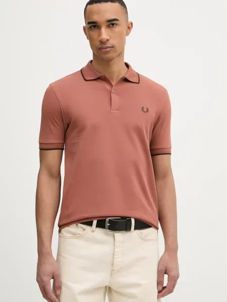 Fred Perry polo majica oranžna