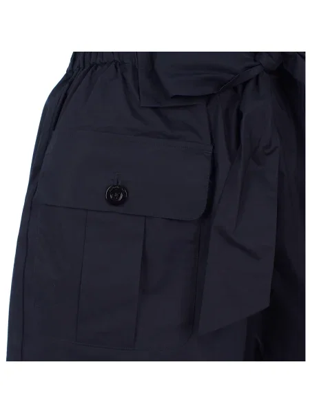 Pantaloni Emporio Armani albastru