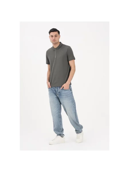 Blugi Armani Exchange cu 5 buzunare albastru
