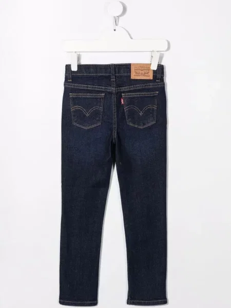 Jeansy skinny dziecięce Levi's niebieskie