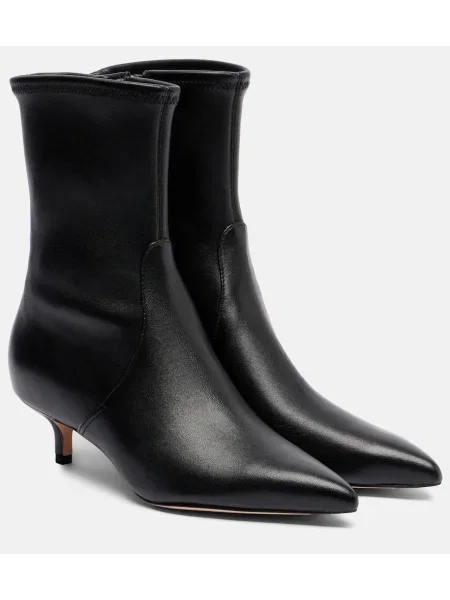 Cizme scurte Veronica Beard din piele negru