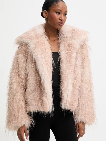 Куртка Answear.LAB демісезонна oversize бежевий