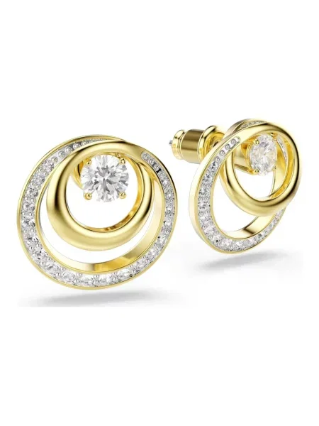 Swarovski kolczyki HYPERBOLA żółte