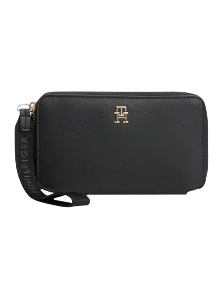 Tommy Hilfiger portfel z imitacji skóry czarny