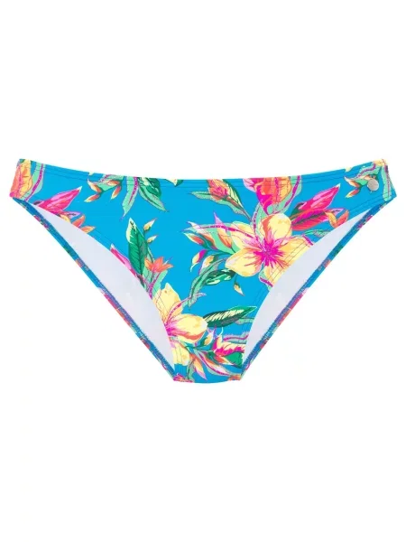 LASCANA Slip costum de baie / galben / verde deschis / roz albastru