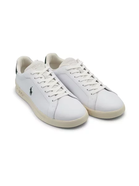 Sneakersy Ralph Lauren skórzane białe