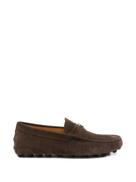 Велурени лоуфъри Tod's кафяво