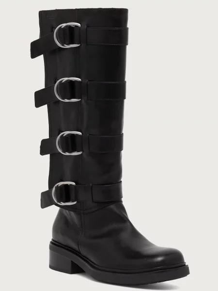 Vagabond Shoemakers cizme pentru femei din piele KARLIE negru