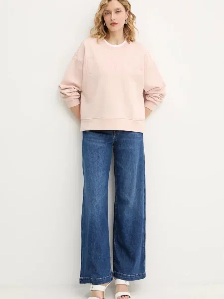 Twinset bluza z nadrukiem czarny