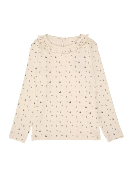 Lil'Atelier Tricou NMFLago crem / porumbel / verde pin albastru