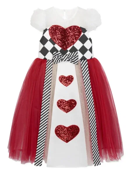 Dětské šaty Magical Costumes červené