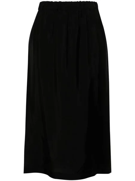 Fustă tip creion Fabiana Filippi din satin negru