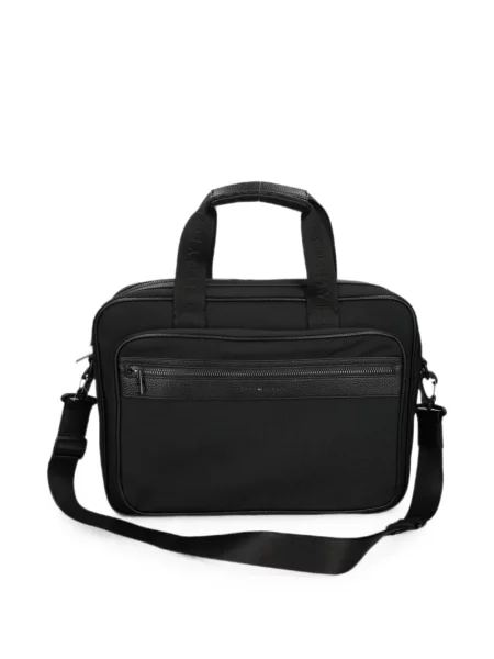 Torba za prijenosnike Tommy Hilfiger s autogramom crna