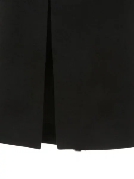 Μίντι φούστα Mame Kurogouchi με μήκος μέχρι το γόνατο μαύρο