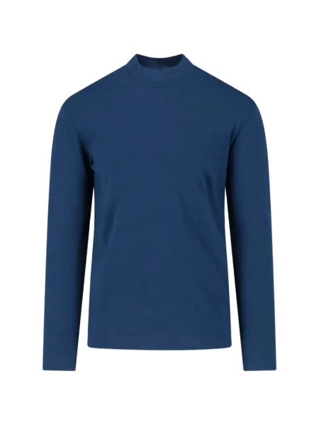 Lung tricou Jil Sander albastru